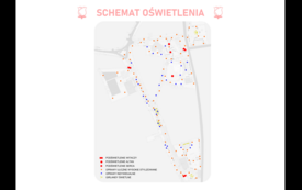 schemat oświetlenia