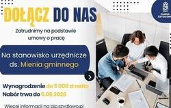 Zdjęcie do Nab&oacute;r na wolne stanowisko urzędnicze ds. Mienia...