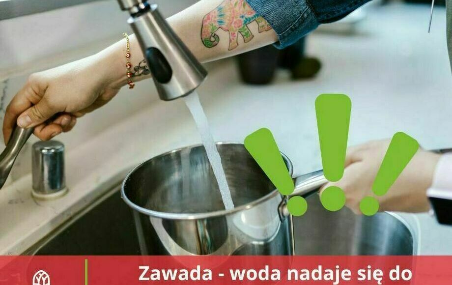 Zdjęcie do Zawada - woda nadaje się do spożycia tylko po przegotowaniu