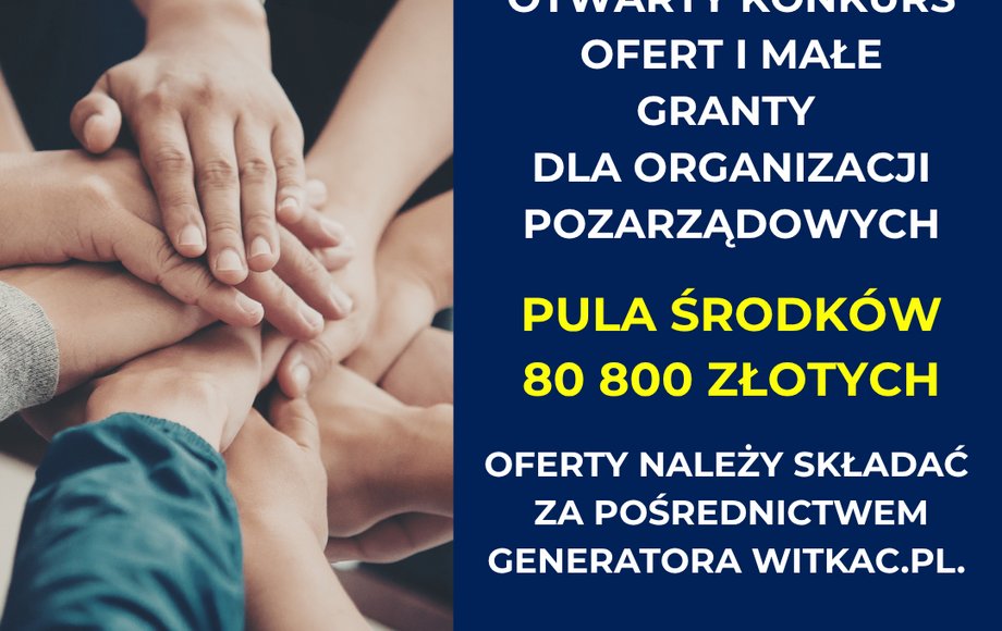 Zdjęcie do Otwarty Konkurs Ofert i Małe Granty