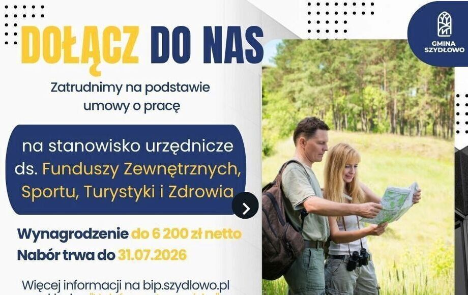 Zdjęcie do Nab&oacute;r na wolne stanowisko urzędnicze ds. Funduszy Zewnętrznych...
