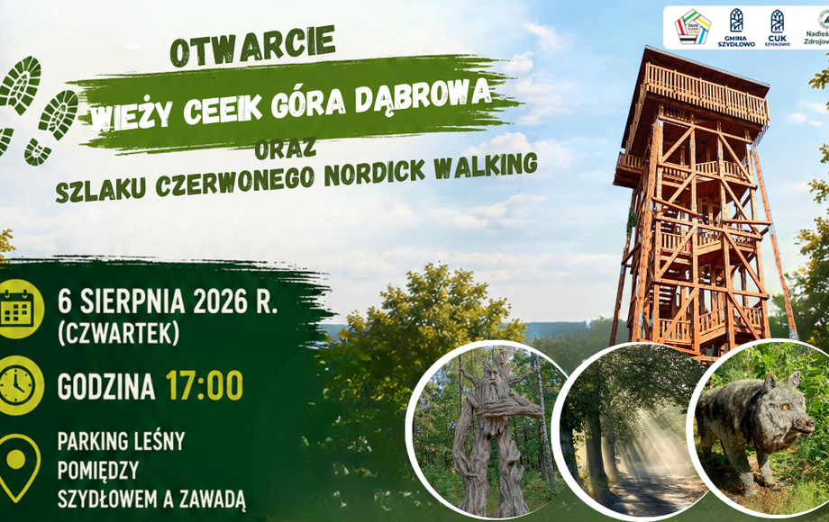 Zdjęcie do Otwarcie Wieży CEEiK G&oacute;ra Dąbrowa oraz szlaku czerwonego Nordic...