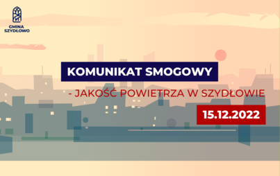 Zdjęcie do Komunikat o jakości powietrza w Szydłowie - 15.12.2022