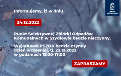 Zdjęcie do Komunikat PSZOK