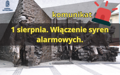 Zdjęcie do Celem upamiętnienia rocznicy, zostanie nadany sygnał alarmowy 