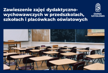 Zdjęcie do Zawieszenie zajęć w przedszkolach, szkołach i plac&oacute;wkach oświatowych