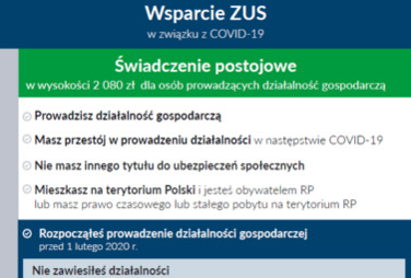 Zdjęcie do Podstawowe informacje dla przedsiębiorc&oacute;w - wsparcie ZUS