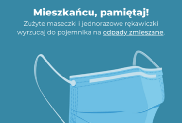 Zdjęcie do Gdzie wyrzucać maseczki i rękawiczki?