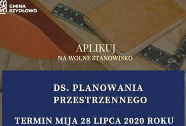 Zdjęcie do WOLNE STANOWISKO URZĘDNICZE