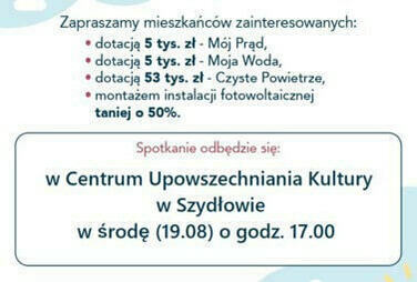 Zdjęcie do Spotkanie w CUK dot. dotacji na modernizacje