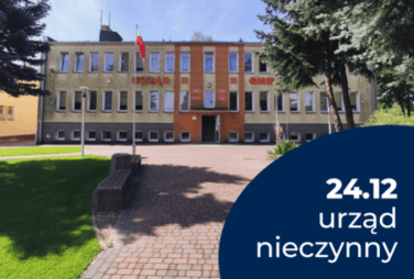 Zdjęcie do W Wigilię urząd zamknięty