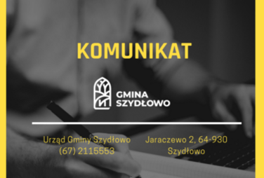 Zdjęcie do Komunikat