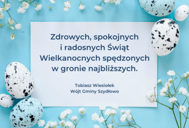 Zdjęcie do Życzenia W&oacute;jta Gminy Szydłowo