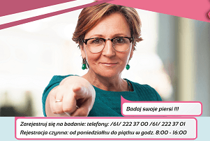 Zdjęcie do Bezpłatne badania mammograficzne dla Pań w wieku od 50-59 roku życia