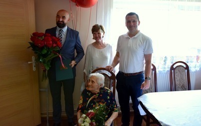 Zdjęcie do 100. urodziny Pani Zofii z Zawady