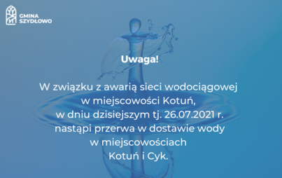 Zdjęcie do Awaria sieci wodociągowej w Kotuniu