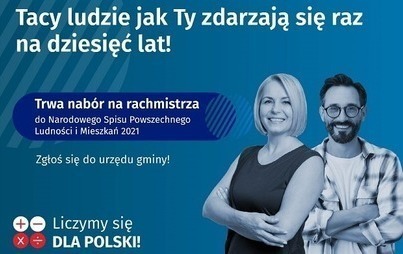 Zdjęcie do Dodatkowy nab&oacute;r kandydat&oacute;w na rachmistrz&oacute;w spisowych