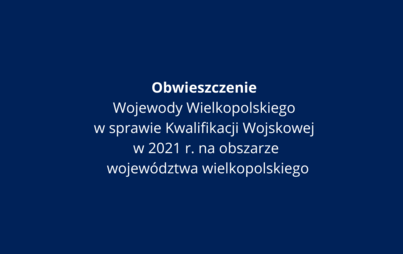 Zdjęcie do Kwalifikacja Wojskowa 2021