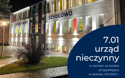 Zdjęcie do 7 stycznia Urząd nieczynny