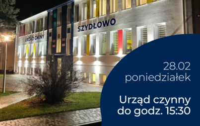 Zdjęcie do W poniedziałek Urząd czynny kr&oacute;cej
