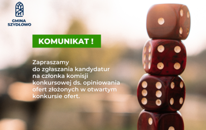 Zdjęcie do Nab&oacute;r na członka komisji konkursowej ds. opiniowania ofert złożonych w otwartych konkursach ofert