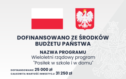 Zdjęcie do Jadalnia w szkole w Skrzatuszu zostanie doposażona