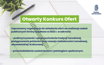 Zdjęcie do Otwarty Konkurs Ofert