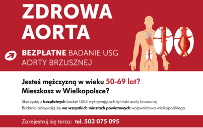 Zdjęcie do Bezpłatne zbadaj aortę brzuszną