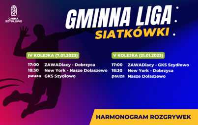 Zdjęcie do Gminna Liga Siatk&oacute;wki - aktualny harmonogram rozgrywek
