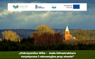 Zdjęcie do "Pokrzywnica Wita - mała infrastruktura turystyczna i rekreacyjna przy stawie"