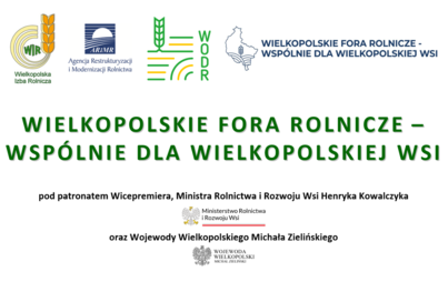 Zdjęcie do Zaproszenie na forum rolnicze WIR