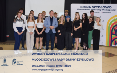 Zdjęcie do Wybory Uzupełniające II Kadencji Młodzieżowej Rady Gminy Szydłowo 