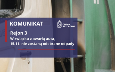 Zdjęcie do Awaria auta. Odbi&oacute;r odpad&oacute;w nastąpi jutro