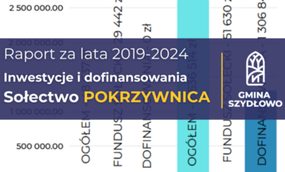 Zdjęcie do Sołectwo Pokrzywnica - inwestycje i dofinansowanie [Raport 2019-2024]