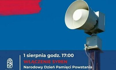 Zdjęcie do 1 sierpnia o godz. 17.00 zabrzmią syreny.