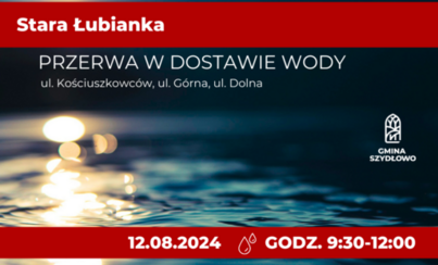 Zdjęcie do Przerwa w dostawie wody