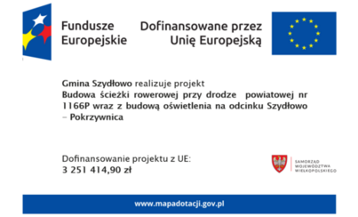 Zdjęcie do Budowa ścieżki rowerowej Szydłowo &ndash; Pokrzywnica z dofinansowaniem Funduszy Europejskich