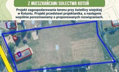 Zdjęcie do Zapraszamy na spotkanie z mieszkańcami Kotunia