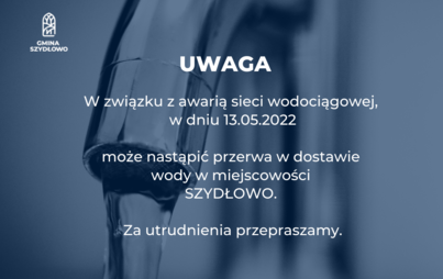 Zdjęcie do Awaria sieci wodociągowej w Szydłowie