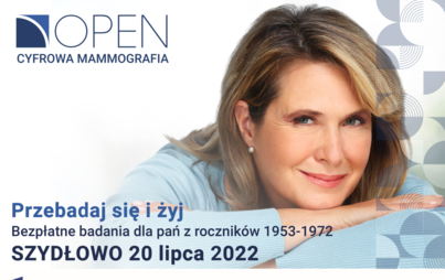 Zdjęcie do 20 lipca bezpłatnie zbadaj piersi