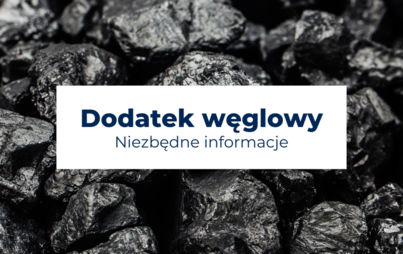 Zdjęcie do Dodatek węglowy - niezbędne informacje
