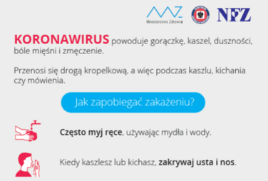 Zdjęcie do Jak zapobiegać zakażeniu Koronowirusem?
