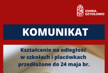 Zdjęcie do Kształcenie na odległość przedłużone do 24 maja