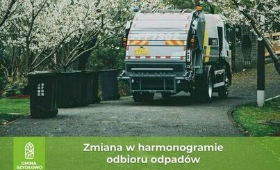Zdjęcie do Zmiany w harmonogramie odbioru odpad&oacute;w