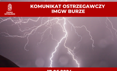 Zdjęcie do Komunikat ostrzegawczy IMGW - 17.06.2024