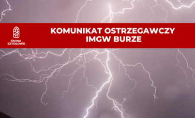 Zdjęcie do Ostrzeżenie meteorologiczne - możliwe burze