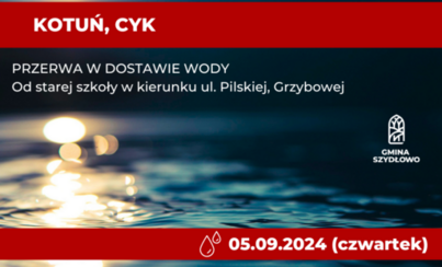 Zdjęcie do Przerwa w dostawie wody Kotuń, Cyk