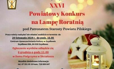 Zdjęcie do XXVI Powiatowy Konkurs na Lampę Roratnią