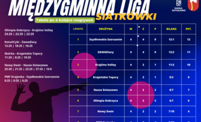 Zdjęcie do Międzygminna Liga Siatk&oacute;wki 2025/2026