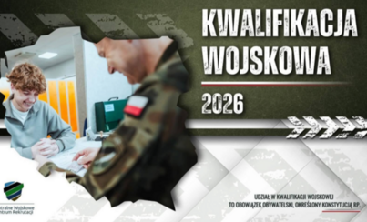 Zdjęcie do Kwalifikacja wojskowa 2026 &ndash; informacje dla mieszkańc&oacute;w Gminy Szydłowo